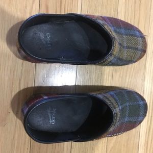 Dansko Plaid Vegan Non Slip Clogs